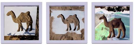 Sueños – serie 1 camels tryptich