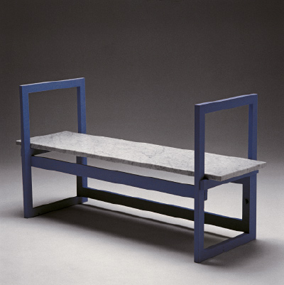 Blue Bench